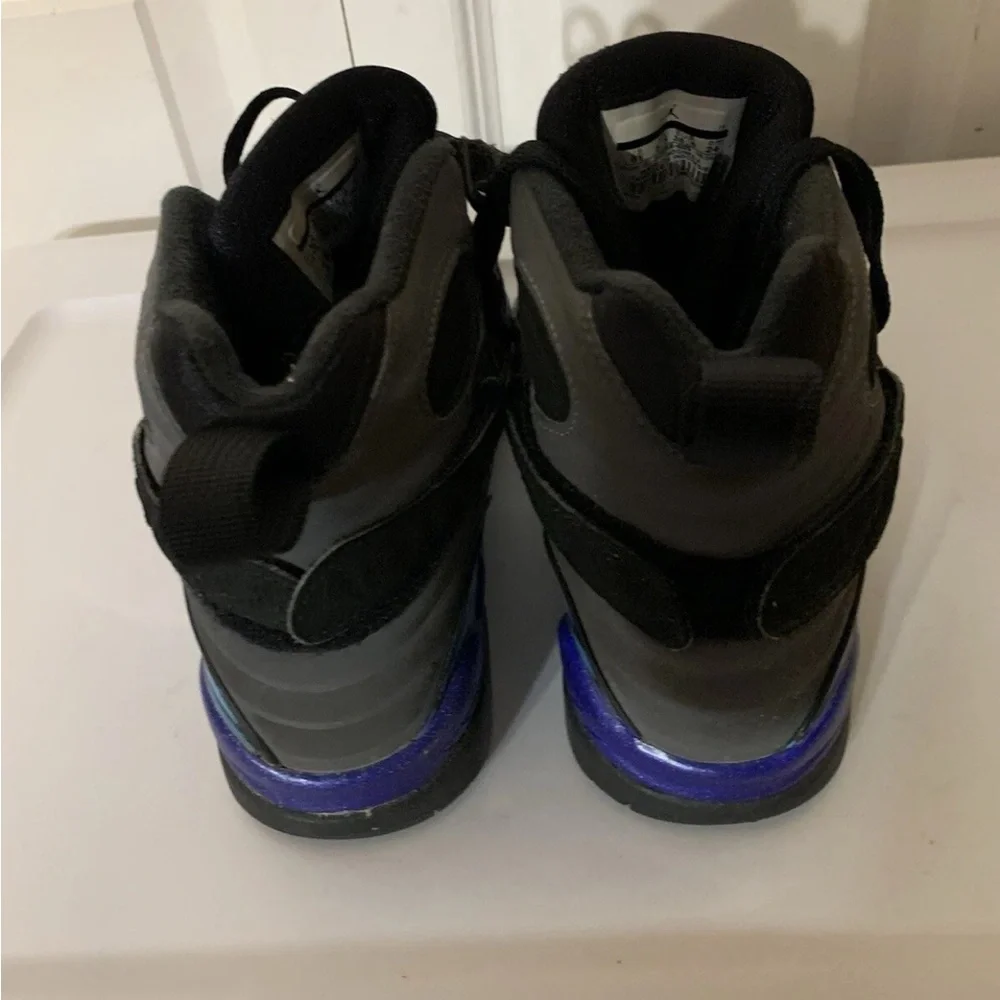 Nike air Jordan 8‎ retro size 6Y aqua Sneakers Black 305368-025